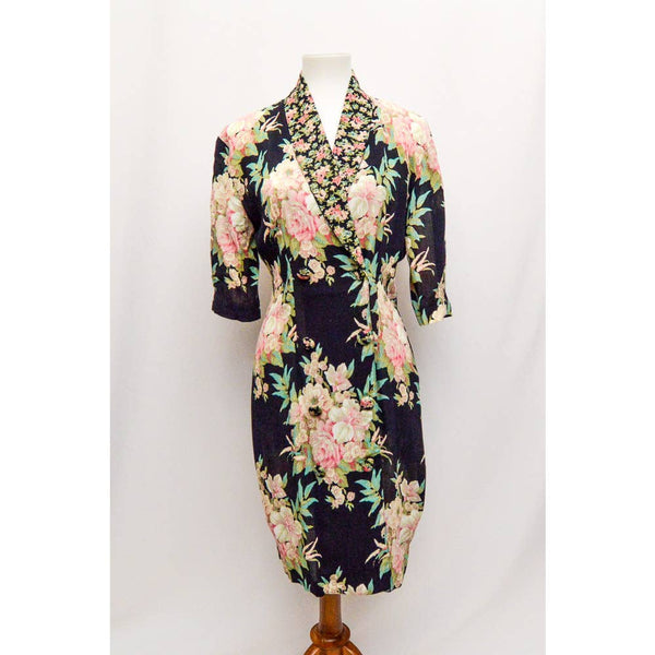 Vintage Knapp Studio womens dress S 80s