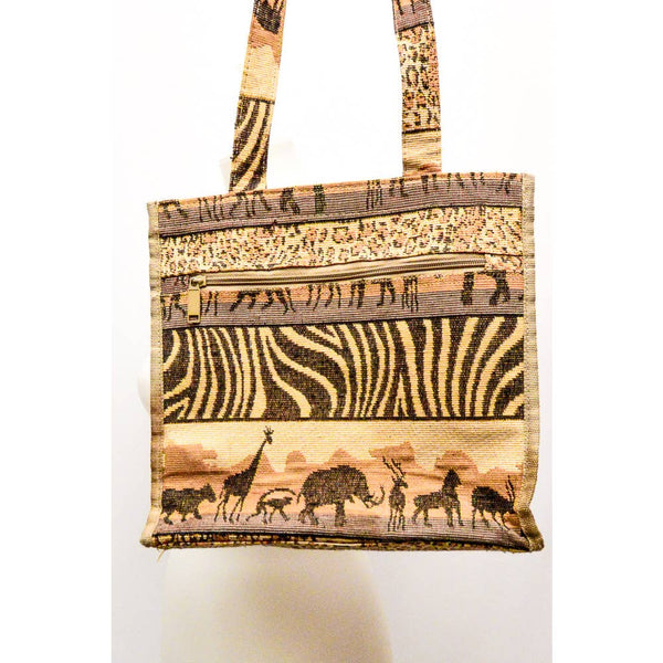 Vintage womens purse safari yellow