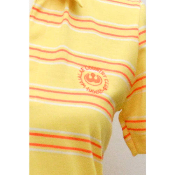 Vintage Lady Pickering polo shirt yellow M 70s